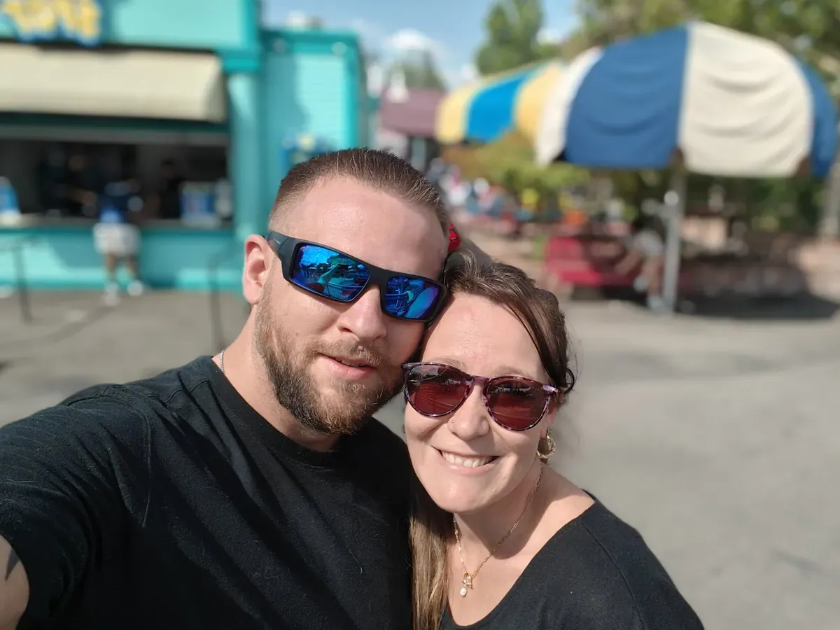 Matt and Nichole Bieri on a day out